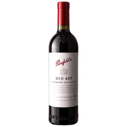 奔富（Penfolds）BIN407赤霞珠红葡萄酒 750ml*6瓶原箱装 澳洲进口