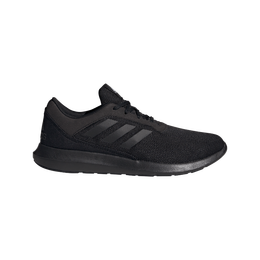 adidas CORERACER随心畅跑舒适休闲跑步鞋男女阿迪达斯官方轻运动 黑色 41