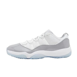 AIR JORDAN 正代系列 Air Jordan 11 Low 男子籃球鞋 AV2187-140 白色/大學(xué)藍(lán)/水泥灰 36