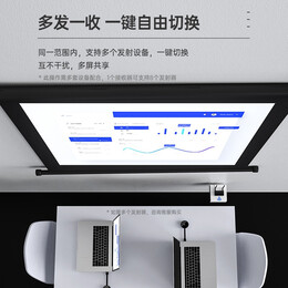 畢亞茲 無線投屏器HDMI傳輸器電腦無線 4K高清企業(yè)辦公投影儀會議室蘋果安卓手機平板筆記本無線同屏 R40