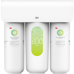 3M净水器家用净水机直饮RO反渗透厨下过滤器600G大通量1.57L/min家用纯水机HFRO-S620