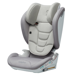 15日20點：babyFirst 寶貝第一 耀趣嬰兒童安全座椅汽車用折疊isofix 3-12歲寶寶車載 椰奶白