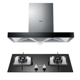 Haier 海爾 E900T11+Q2BE3 頂吸式煙灶套裝 天然氣