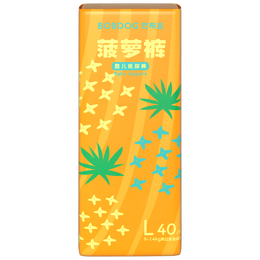 巴布豆 菠蘿系列 紙尿褲 L40片