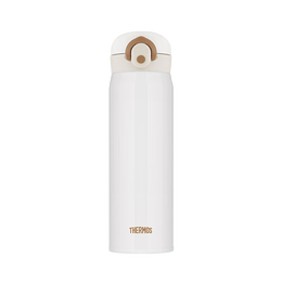 膳魔师（THERMOS）保温杯500毫升男女大容量316钢学生儿童保冷水杯子 TCMO-500S WH