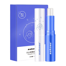 sakose凡士林洋甘菊润唇膏两支装共5.6g四季防干裂脱皮舒缓修护双唇男女