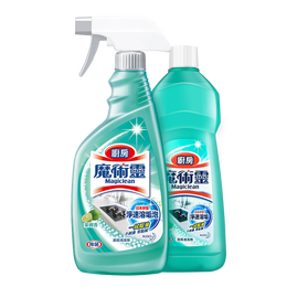 Kao 花王 廚房重油污清潔劑萊姆香 500ml2瓶 京倉(cāng)包郵