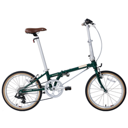 PLUS會員：DAHON 大行 D10 復(fù)古折疊自行車 20英寸10速 HAC003