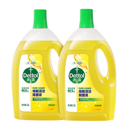 Dettol 滴露 地板清潔劑 檸檬清香 2L*2瓶