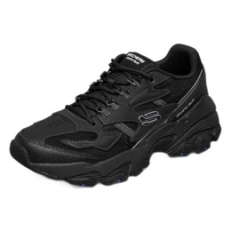 SKECHERS 斯凱奇 D'LITES系列 Sparta-Max 男子休閑運(yùn)動(dòng)鞋 237121/BBK 全黑色 42