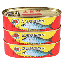 金錢花 豆豉鯪魚罐頭 148g3罐