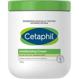 丝塔芙（Cetaphil）杨幂同款大白罐保湿霜550g无烟酰胺身体乳补水