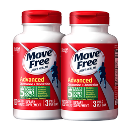 Move Free 益節(jié) 維骨力硫酸軟骨素 綠瓶 120粒*2瓶