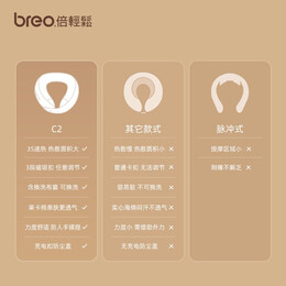breo 倍輕松 Neck C2 頸椎按摩枕 赤光金色