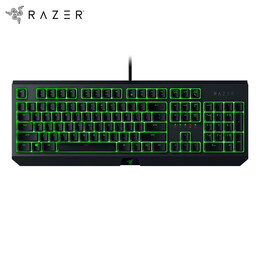 RAZER 雷蛇 黑寡婦蜘蛛 標(biāo)準(zhǔn)版 104鍵 有線機(jī)械鍵盤 黑色 雷蛇綠軸 單光