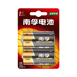 南孚1號(hào)堿性電池2粒 大號(hào)電池 適用于熱水器/煤氣燃?xì)庠?#x2F;手電筒/電子琴/掛鐘等 LR20-2B