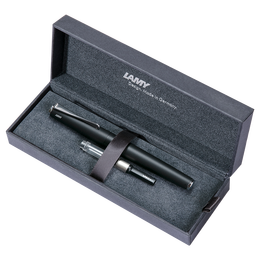 LAMY 凌美 鋼筆 Studio演藝系列 E188 磨砂黑 EF尖 禮盒裝