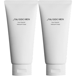 SHISEIDO 資生堂 新男士潔面膏 新版125ml*2 雙支裝 清潔保濕洗面奶 節(jié)日禮物