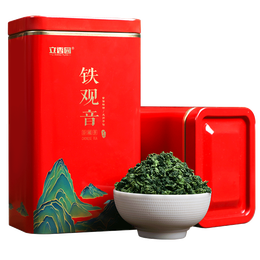 立香园安溪铁观音茶叶浓香型礼盒装安溪高山原产正季新茶兰花香耐泡罐装 500克中国红