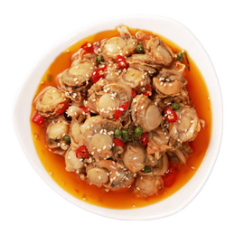 LONG YANG 隆洋 麻辣扇貝肉 300g 即食海鮮 微波加熱