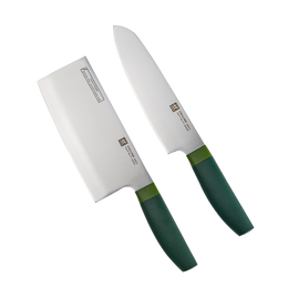 ZWILLING 雙立人 不銹鋼刀具2件套 中片刀+多用刀 青檸