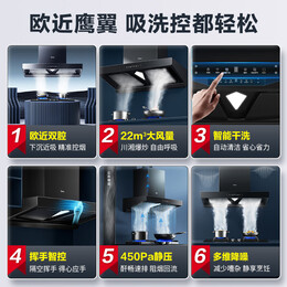 PLUS會(huì)員：Midea 美的 CXW-280-TR315 歐式油煙機(jī)
