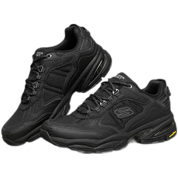 SKECHERS 斯凱奇 Vigor 3.0 男子休閑運(yùn)動(dòng)鞋 237145/BBK 全黑色 42.5