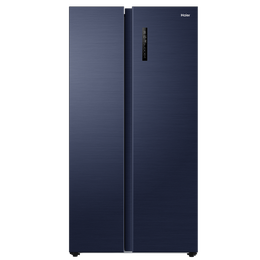 Haier 海爾 Tech Blue系列 BCD-600WGHSS19B8U1 風(fēng)冷對(duì)開門冰箱 600L 深海藍(lán)