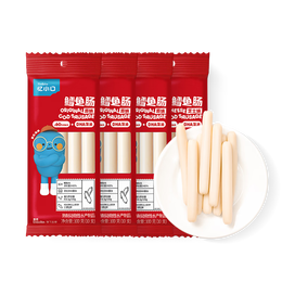 PLUS會員：Enoulite 英氏 兒童零食鱈魚腸 原味2+玉米1+芝士1