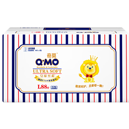 Q·MO 奇莫 皇家至柔系列 寶寶紙尿褲 L88片