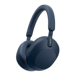 索尼（SONY）WH-1000XM5 头戴式无线降噪耳机 AI智能降噪 深夜蓝色