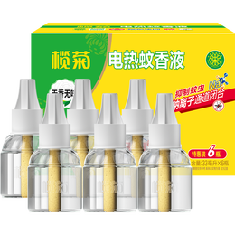 lanju 欖菊 電蚊香液6瓶300晚補(bǔ)充裝（不含器）液體蚊香驅(qū)蚊液 無(wú)香型 電熱蚊香液滅蚊液防蚊液家用