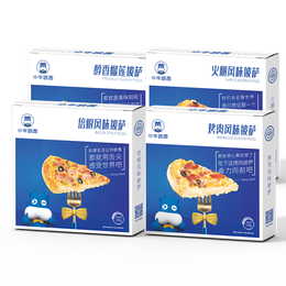 小牛凯西披萨半成品空气炸锅食材儿童早餐pizza 【180g*8盒】培根3+火腿3+烤肉2