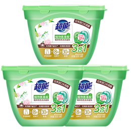 超能 花漾護(hù)色 洗衣凝珠 18顆*3盒
