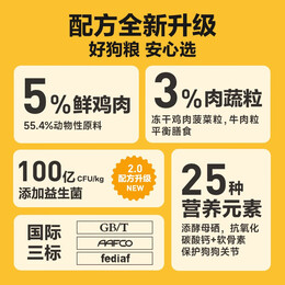 YANXUAN 網(wǎng)易嚴(yán)選 網(wǎng)易天成全價(jià)三拼犬糧120g*10