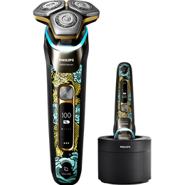 飞利浦（PHILIPS）电动剃须刀9系限定礼盒 SkinIQ智能光感刮胡刀 生日礼物 送男友送老公