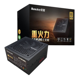 航嘉（Huntkey）重火力AX850G三叉戟金牌850W電源（80PLUS金牌全模/ATX3.1/PCIe5.1/全電壓）