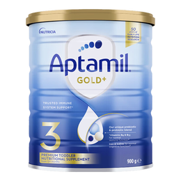 爱他美（Aptamil）澳洲金装新西兰原装进口 DHA婴幼儿配方牛奶粉经典版900g 3段1罐（1岁以上） 26年11月到期