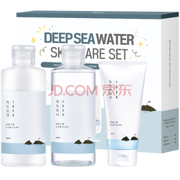 ROUNDLAB 柔恩萊 獨(dú)島水潤(rùn)護(hù)膚套裝 (潔面乳80ml+爽膚水200ml+乳液200ml)