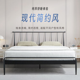 20點開始、大件超省：Serta 舒達(dá) 夢享F1法式金屬藝術(shù)床 1.5*2m款
