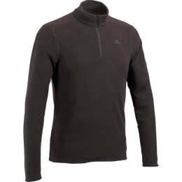 DECATHLON 迪卡儂 MH100 Fleece 男子抓絨衣 966425 黑色 M
