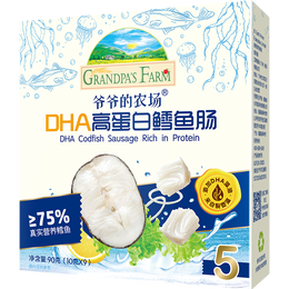 Grandpa's Farm 爺爺?shù)霓r(nóng)場 DHA高蛋白鱈魚腸 90g
