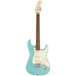 芬达（Fender）电吉他SquierSonic音速系列初学者入门演出电吉他子弹系列升级版 Strat单单双【黑色 枫木】