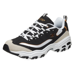 SKECHERS 斯凱奇 D'lites 1.0 男子休閑運(yùn)動(dòng)鞋 666114/BKGD 黑色/金色 42