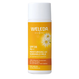 WELEDA 維蕾德 雪絨花敏感肌保濕防曬隔離妝前乳液SFP38 50ml