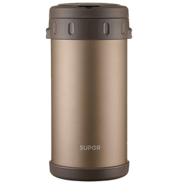 SUPOR 蘇泊爾 四層大容量保溫桶+保溫袋 2.7L
