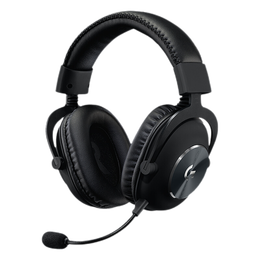 logitech 羅技 PRO X 耳罩式頭戴式有線耳機(jī) 黑色 3.5mm