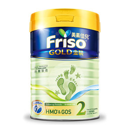 美素佳儿（Friso）奶粉婴幼儿成长配方 港版金装 荷兰原装进口 900/罐【2段】6~12个月