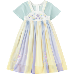 balabala 巴拉巴拉 女童連衣裙 國(guó)風(fēng)漢服
