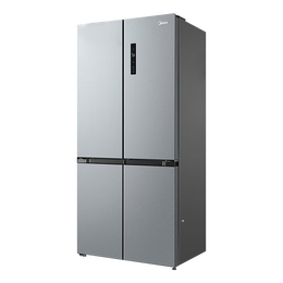 Midea 美的 BCD-480WSPZM(E) 風(fēng)冷十字對開門冰箱 480L 榭湖銀